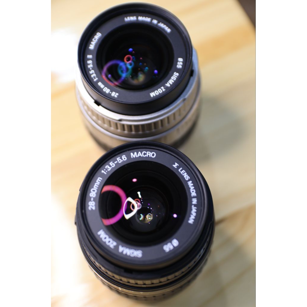 Ống kính Sigma 28‑80mm f/3.5‑5.6 Macro Canon ngàm EF đẹp (Quang học cực nét) - Lens máy ảnh