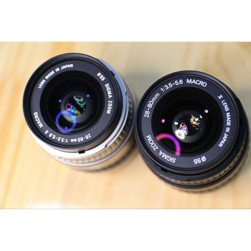 Ống kính Sigma 28‑80mm f/3.5‑5.6 Macro Canon ngàm EF đẹp (Quang học cực nét) - Lens máy ảnh
