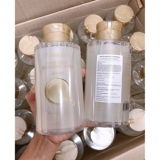  NƯỚC TẨY TRANG JM SOLUTION PRIME GOLD CLEANSING WATER SPECIAL 500ML – DƯỠNG ẨM & LÀM SẠCH SÂU CHIẾT XUẤT VÀNG 24K 