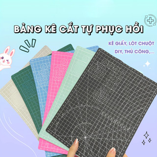  Bảng Kê Cắt Tự Liền A3 Cutting Mat 2 Mặt Thủ Công Kê Vải Đất Nặn Làm Đồ Handmade Sáng Tạo Đất Sét Nghệ Thuật 