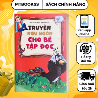 Sách - truyện ngụ ngôn cho bé tập đọc