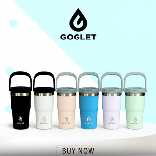 GOGLET Bình Giữ Nhiệt Có Tay Cầm Gập Tiện Lợi Siza Nhỏ 650ML, Giá Rẻ Giữ Nhiệt Cực Lâu