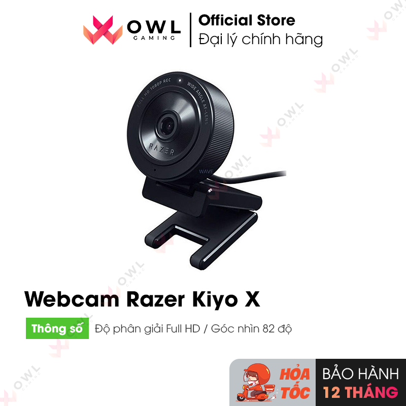 Webcam Razer Kiyo X (Hàng chính hãng)