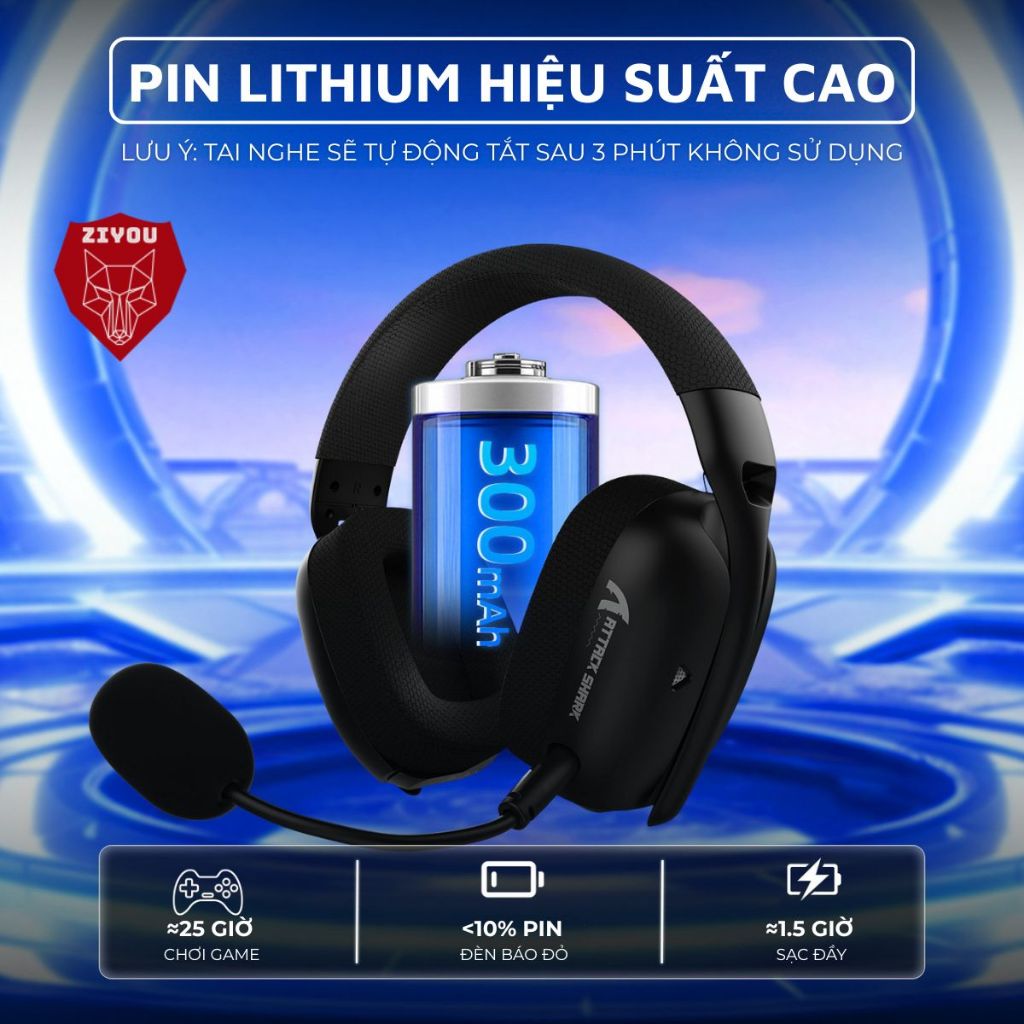 Tai Nghe Bluetooth Chụp Tai Không Dây Headphone Attack Shark L80 Âm Bass 3D Chơi Game Giải Trí | BigBuy360 - bigbuy360.vn