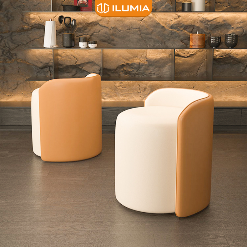 Ghế đôn sofa bọc da PU sang trọng thiết kế thông minh thương hiệu ILUMIA - GC51