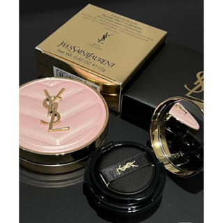 Phấn Nước YSL Cushion YSL Chính Hãng Glow Pact Cushion Vỏ Da Hồng Limited Edition Che Phủ Cao 24h