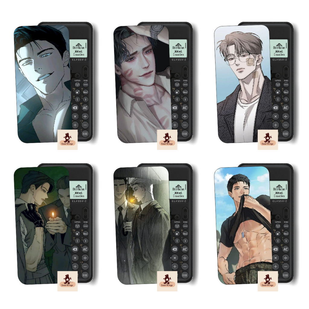 [Mẫu BL Manga/Manhua/Manhwa] Decal Dán máy tính học sinh (Concealment, BJ Alex, Between Fate & Fortu