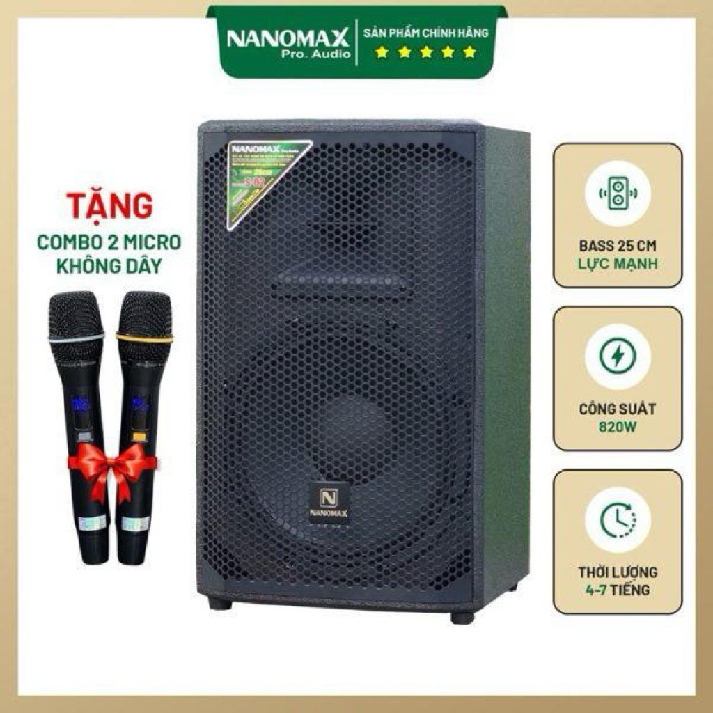 Loa karaoke cao cấp Nanomax S-02 - quá hot
