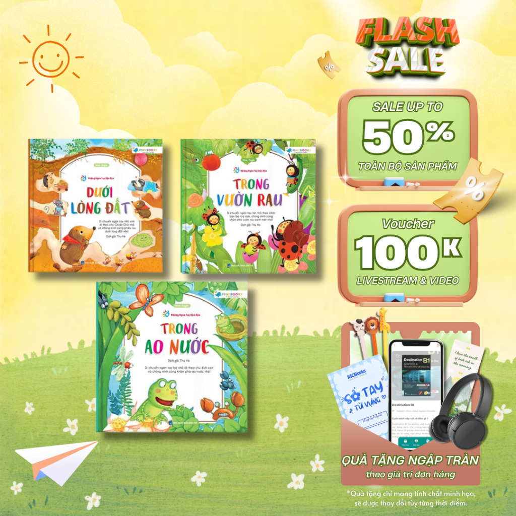 Sách - Bộ Sách Những Ngón Tay Bận Rộn (Lẻ hoặc Combo Tùy Chọn) - MCBooks Chính Hãng