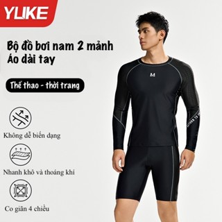 Bộ đồ bơi nam dài tay YUKE QSF893 - nhập khẩu chính hãng