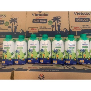 Sữa dừa organic vietcoco 330ml