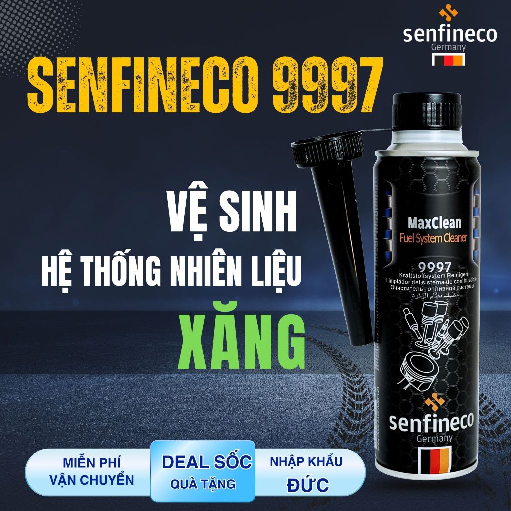 Vệ Sinh Kim Phun Buồng Đốt Máy Xăng Senfineco 9997 300ml