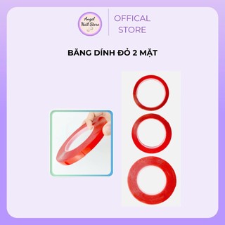 Băng Keo 2 Mặt - Băng Dính 2 Mặt Dán Các Mẫu Móng Nail Trưng Bày Nails