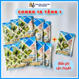 COMBO 10 TẶNG 1 Cám chim hút mật/ốc mít Lê Thịnh DƯỠNG HÓT, Cám chim Cao Cấp [HÀNG CHÍNH HÃNG]
