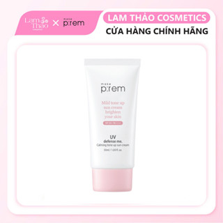  Kem Chống Nắng Vật Lý Nâng Tông Da Make P:rem UV Defense Me Calming Tone Up Sun Cream SPF50+ PA++++ 