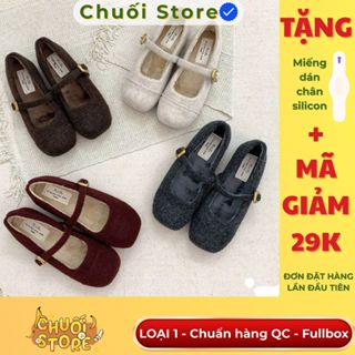 (BẢN XỊN CHUẨN QC) giày lolita nữ LOẠI 1 style nhẹ nhàng tiểu thư sang chảnh đi học đi chơi đi làm mix đồ xinh