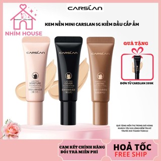  CARSLAN Kem nền Carslan dạng lỏng mini size kiềm dầu chống nước | NHÍM HOUSE 