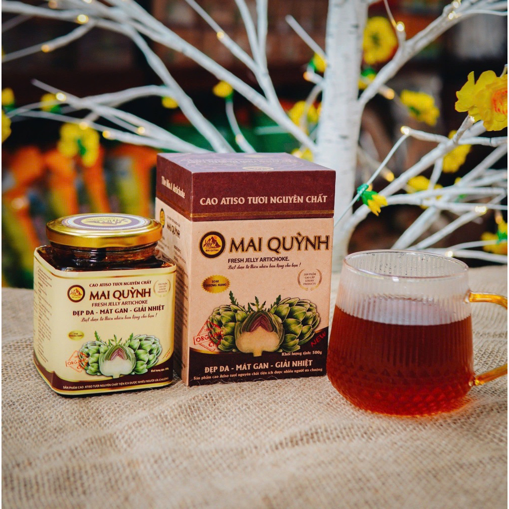 Cao atiso tươi nguyên chất Mai Quỳnh - Đà Lạt