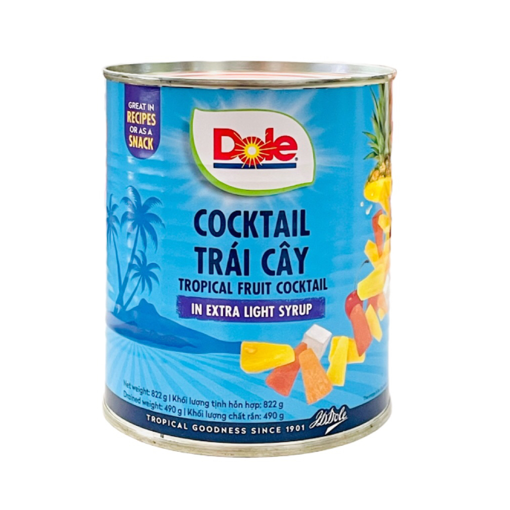 Cocktail trái cây nhiệt đới Dole lon 836g