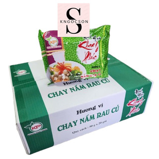 Thùng 20 gói Miến Chay Nấm Rau Củ Khang Phúc (50 gram / gói)