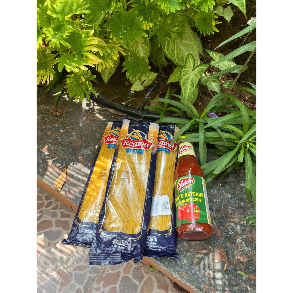 [Mì ý gia đình][Mì ý sỉ] Combo 3 gói mì REGINA gói 400gr + 1 sốt spagetti 330gr,hàng nhập khẩu có ho
