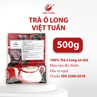  Trà Ô Long Việt Tuấn Tea Cao Cấp Trà Ô Long Đậm Vị Gói 500g 
