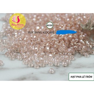 Hạt pha lê hình tròn 2mm, hạt đá đính kết váy áo, kết hoa thủ công, phụ kiện tóc, phụ kiện may mặc