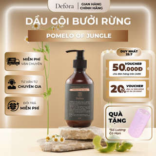 Dầu Gội Bưởi Rừng Hỗ Trợ Trị Gàu, Rụng | DEFORA POMELO OF THE JUNGLE SHAMPOO