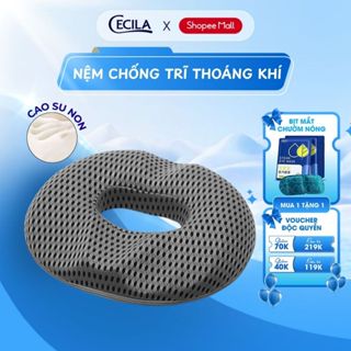 Gối lót ghế ngồi giảm ê mỏi mông, chống trĩ giảm đau xương cụt cho dân văn phòng, bà bầu CECILA