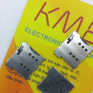 Khay Micro Sim đẩy 6P (socket sim)