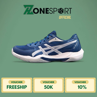  Giày Asics Gel Rocket 12 - Giày Bóng Chuyền Cầu Lông Tennis cổ thấp đế đệm gel êm ái đàn hồi 