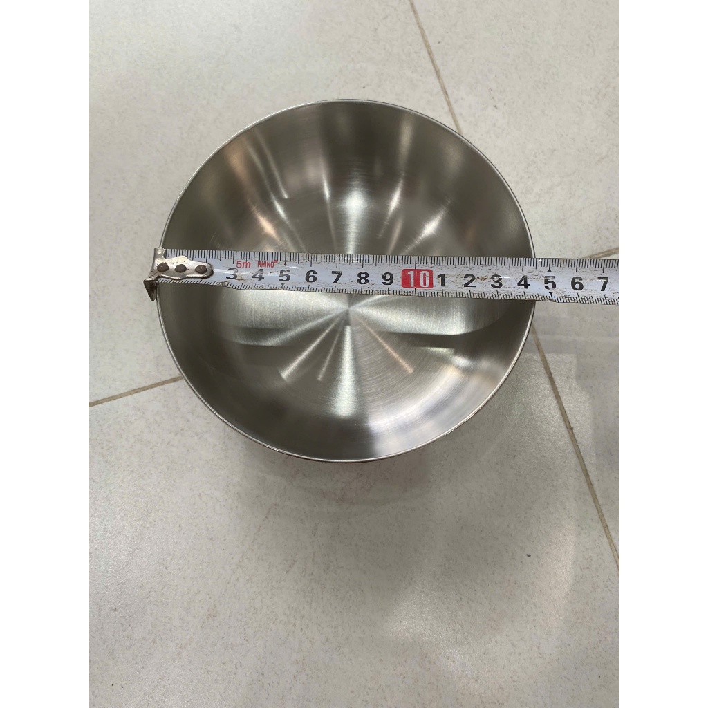 Tô inox Zebra chính hãng Thái Lan size 14cm