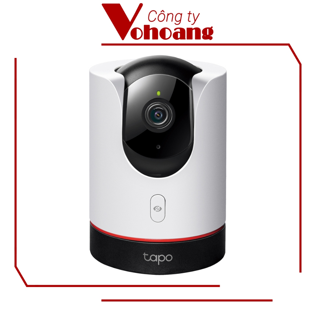 TP-Link Tapo C225 Camera 2K Rõ Nét, AI, Nút Bấm Chế Độ Riêng Tư, Quay Quét Rộng, Bảo Mật, Thông Minh