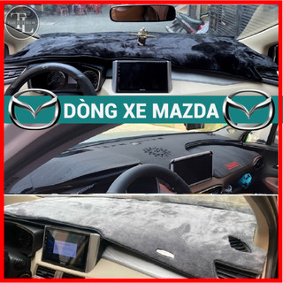 Thảm taplo MAZDA CX5, MAZDA 2, MAZDA 6, CX3, MAZDA 3S nhung cừu cao cấp, da cao cấp, chuẩn form