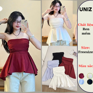  Áo Quây Dáng Peplum Xoè 4 Màu Siêu Xinh Đi Chơi Đi Biển Aoquay592 P8K7 