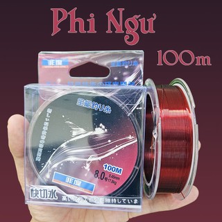 Cước Câu Cá Phi Ngư 100m Feidu | Dây Câu Nylon Nhật Bản Siêu Bền Tải Khủng | Cắt Nước Nhanh Chống Mài Mòn