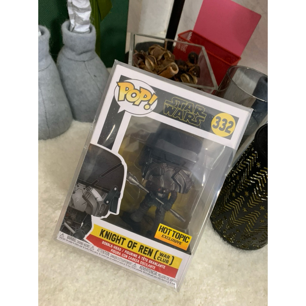⚔️ Funko Pop Knight of Ren (War Club) | Star Wars: The Rise of Skywalker | Exclusive Hot Topic | 3.7