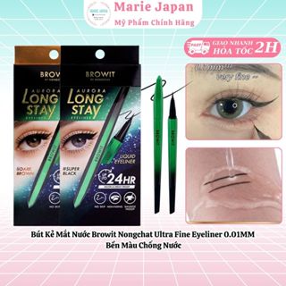 Bút Kẻ Mắt Nước Browit By Nongchat Xanh Lá Aurora Long Stay Mới Bền Màu Chống Nước