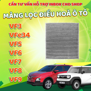 [SHOP SỈ] Lọc gió điều hòa ô tô điện Vinfast VF3, VFe34, VF5, VF6, VF7, VF8, VF9,  than hoạt tính
