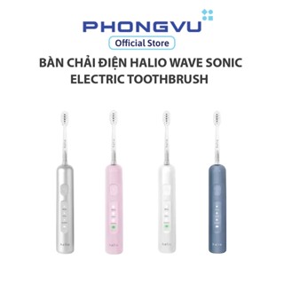  Bàn chải điện tích hợp công nghệ chuyển động kép Halio Wave Sonic Electric Toothbrush - Bảo hành 24 tháng 
