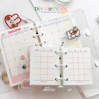 GIẤY MÀU REFILL SỔ MINI 3 CÒNG