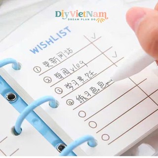 GIẤY MÀU REFILL SỔ MINI 3 CÒNG