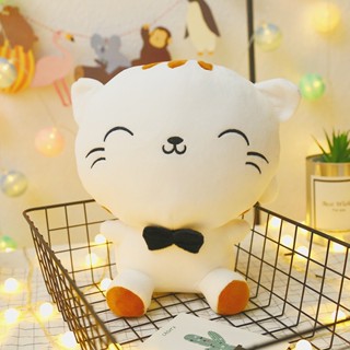  Gấu bông mèo meng đầu to đeo nơ siêu cute  27cm--->40cm  hàng việt nam chất lượng cao an toàn cho trẻ nhỏ 