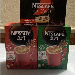 HỘP NESCAFE 3IN1 ĐỎ (18GÓI *16g) CÀ PHÊ SỮA