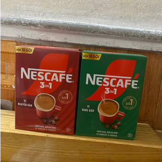 HỘP NESCAFE 3IN1 ĐỎ (18GÓI *16g) CÀ PHÊ SỮA
