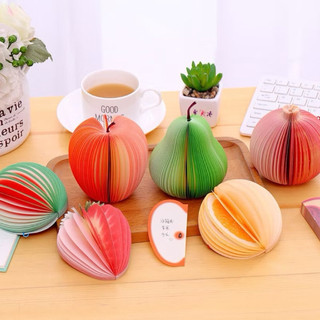 Giấy note ghi chú,giấy đánh dấu trang  động vật, trái cây cute dễ thương