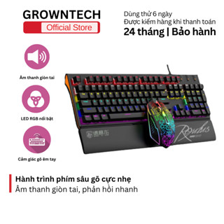 Bàn phím cơ gaming blue switch chính hãng Deiog M105 phím giả cơ âm thanh giòn tai siêu êm