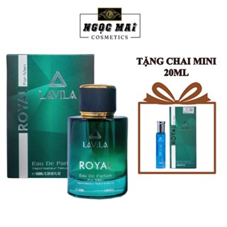  Tặng chai 20ml - Nước hoa nam cao cấp Royal Lavila 100ml lưu hương 8h nam tính cuốn hút 