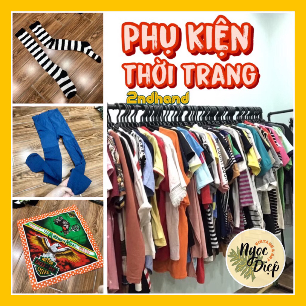 [2ndhand/ New thanh lý] PHỤ KIỆN THỜI TRANG 2NDHAND (Mũ/ Dây túi/ Tất…) ĐỦ LOẠI ĐA DẠNG MẪU MÃ