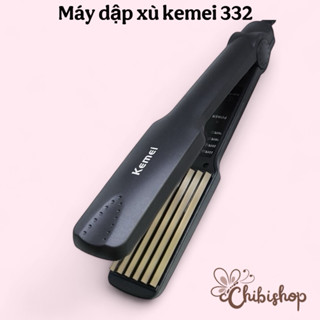 Máy dập xù Kemei 332 ( Shop chỉ bán hàng xịn loại 1)